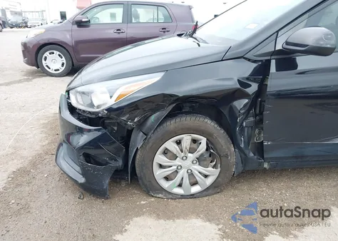 2022 Hyundai Accent Se из США, поврежденный, VIN 3KPC24A63NE176864